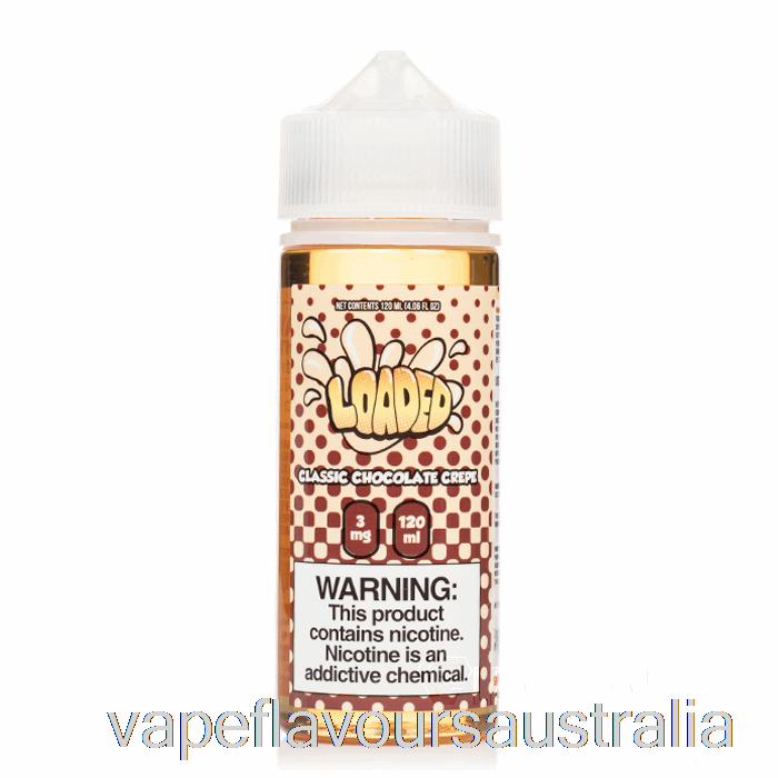 Vape Australia Classic Chocolate Crepe - Loaded E-Liquid - Ruthless Vapors - 120mL 3mg